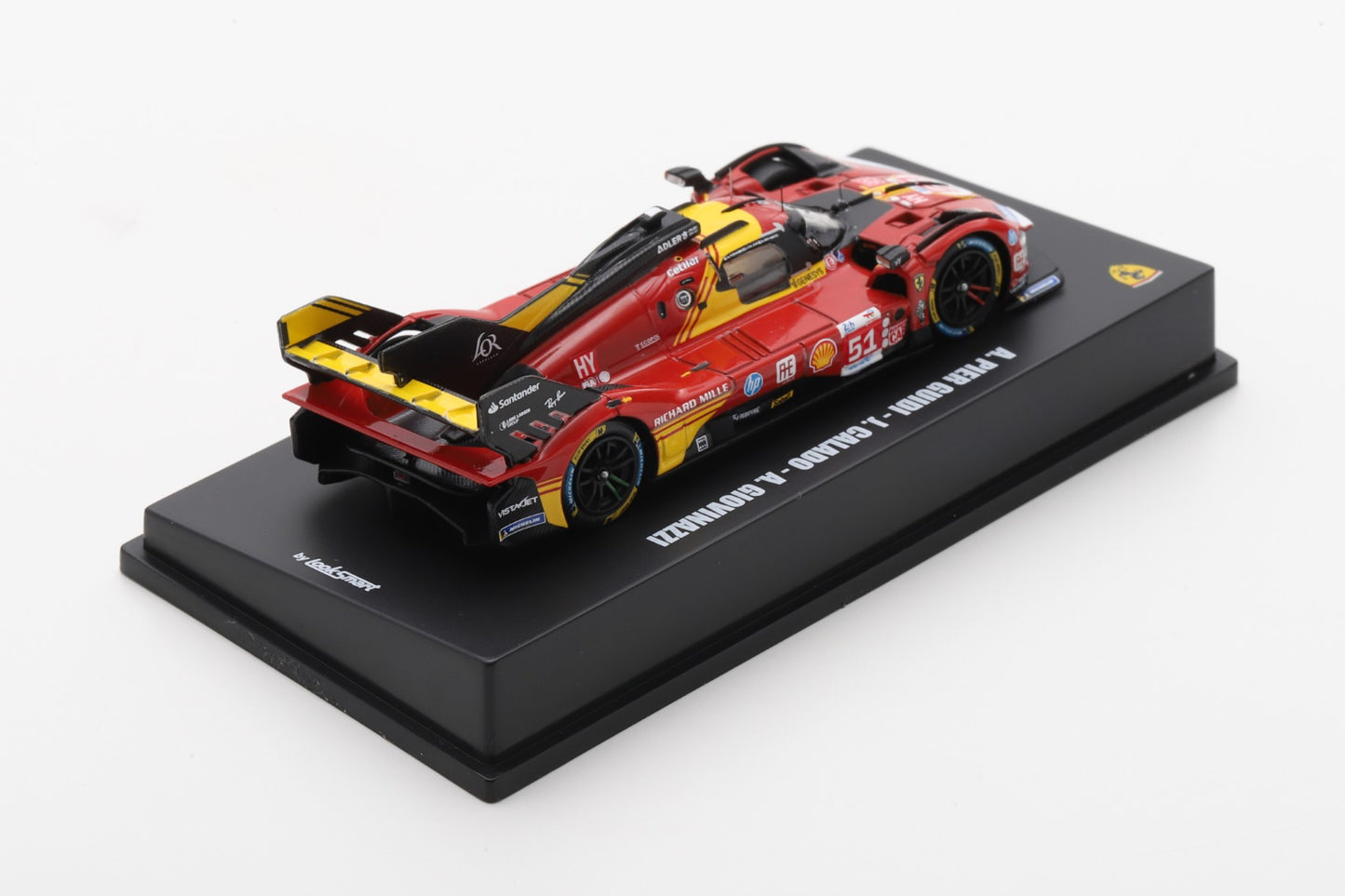 【2025年12月以降発売予定】 Looksmart LS64006LM 1/64 Ferrari 499P No.51 Ferrari AF Corse 3rd Le Mans 24H 2024 A. Pier Guidi - J. Calado - A. Giovinazzi