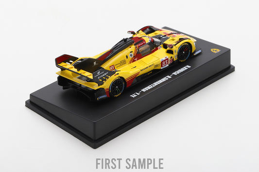 【2025年12月発売予定】 Looksmart LS64007LM 1/64 Ferrari 499P No.83 Ferrari AF Corse Le Mans 24H 2024 R. Kubica – R. Shwartzman – Y. Ye