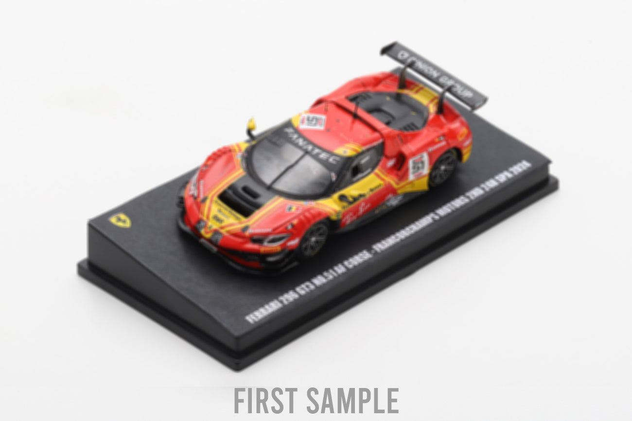 【2025年12月発売予定】 Looksmart LS64015 1/64 Ferrari 296 GT3 No.51 AF Corse - Francorchamps Motors 2nd 24H Spa 2024 A. Rovera – D. Rigon – A. Pier Guidi
