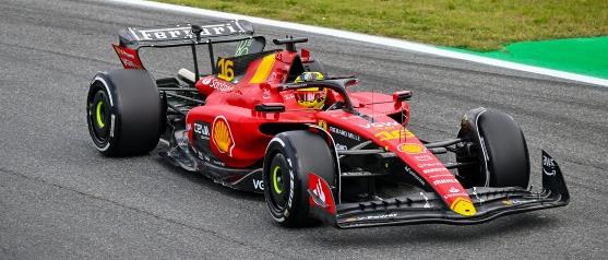 Looksmart LS18F1047 1/18 Scuderia Ferrari SF23 No.16 Scuderia Ferrari 4th Monza GP 2023 Charles Leclerc