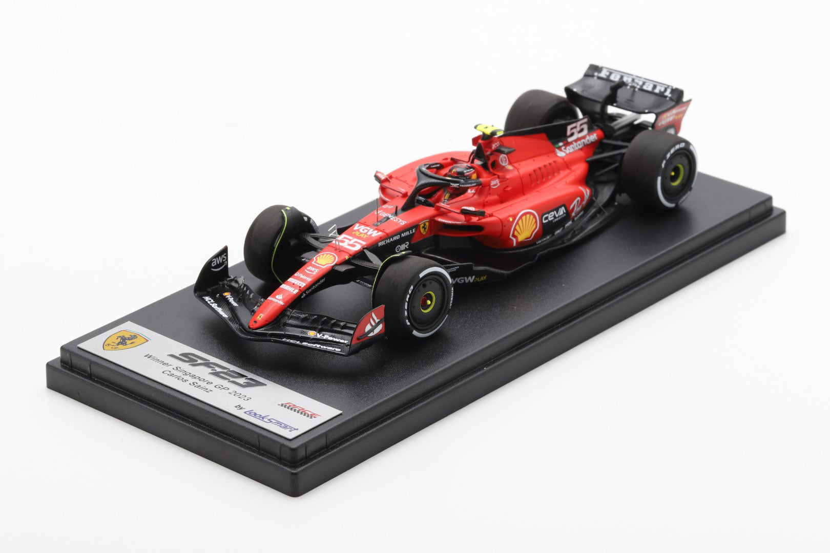 Looksmart LSF1054 1/43 Scuderia Ferrari SF23 No.55 Scuderia Ferrari Wi –  Racing Models