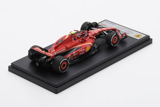 【2024年11月発売予定】 Looksmart LSF1056 1/43 Scuderia Ferrari SF-24 No.55 3rd Bahrain GP 2024 Carlos Sainz