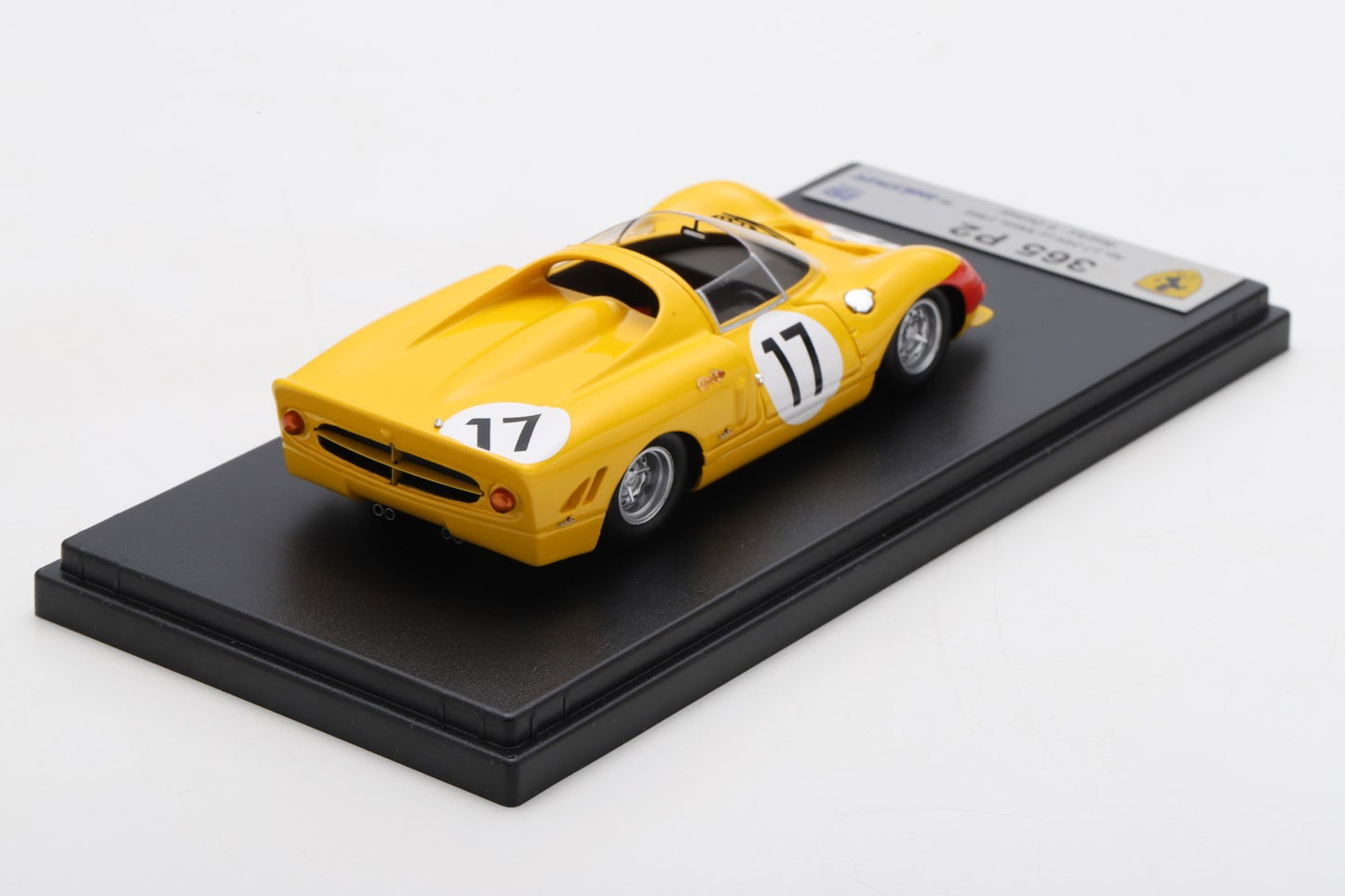 【2024年7月発売予定】 Looksmart LSLM135 1/43 Ferrari 365 P2 No.17 24H Le Mans 1966 Beurlys Pierre Dumay