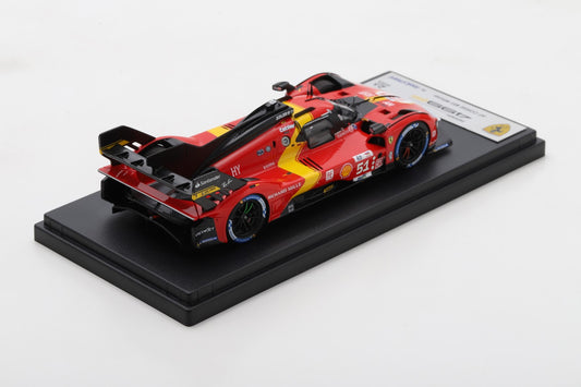 Looksmart LSLM162 1/43 Ferrari 499P No.51 FERRARI AF CORSE Winner 24H Le Mans 2023 A. Pier Guidi - J. Calado - A. Giovinazzi