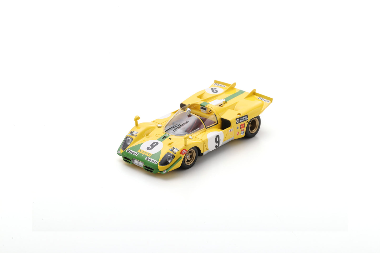 【2026年6月以降発売予定】 Looksmart LSLM174 1/43 Ferrari 512 S No.9 Le Mans 24H 1970 J. Juncadella - J. Fernandez