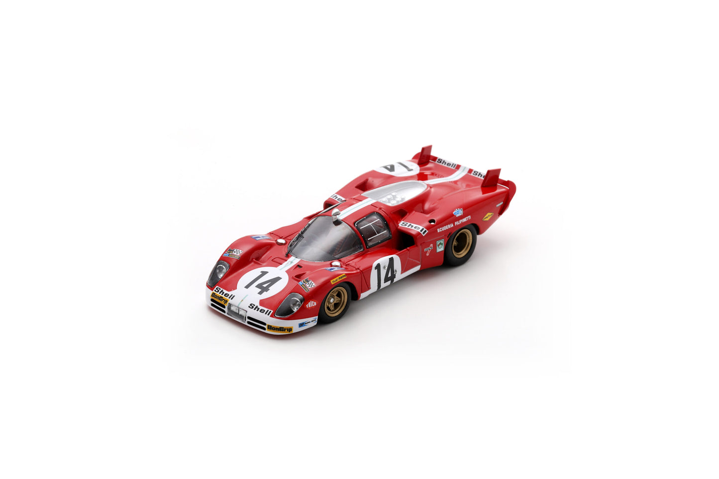 【2026年6月以降発売予定】 Looksmart LSLM179 1/43 Ferrari 512 S No.14 Le Mans 24H 1970 J. Bonnier - R. Wisell