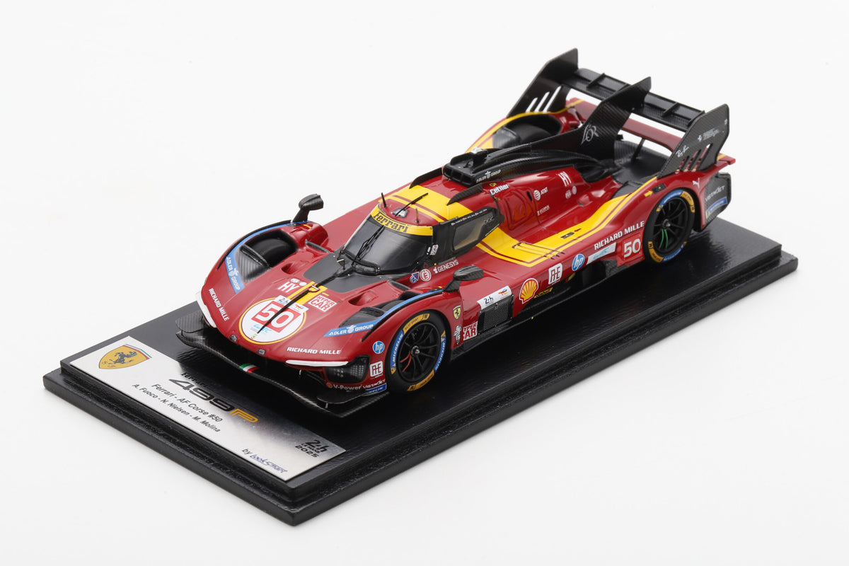 Looksmart LSLM192 1/43 Ferrari 499P No.50 FERRARI AF CORSE Le Mans 24H 2025 A. Fuoco - N. Nielsen - M. Molina