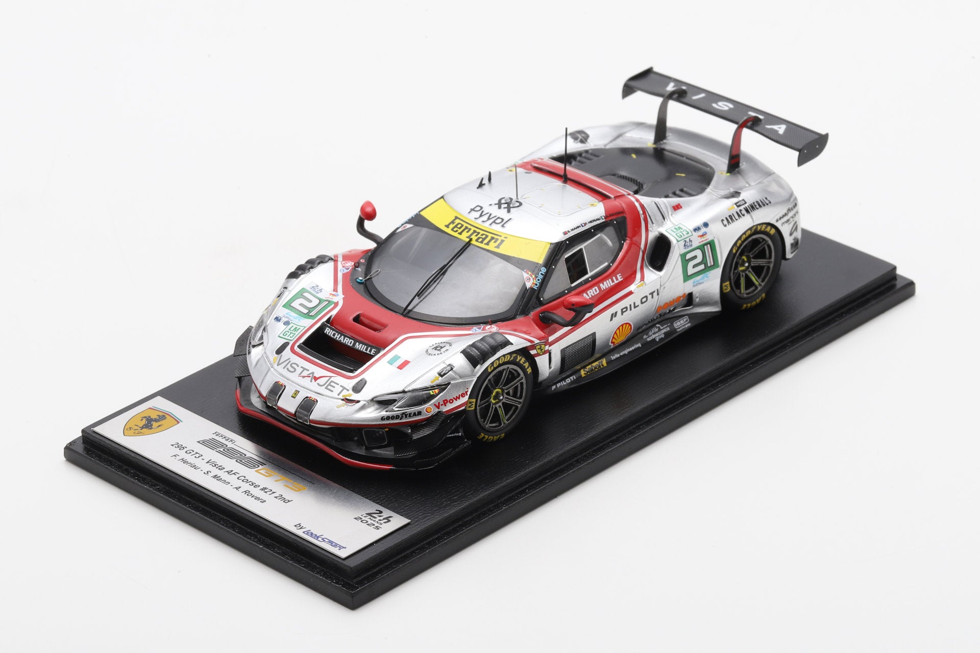 Looksmart LSLM193 1/43 Ferrari 296 LMGT3 No.21 VISTA AF CORSE 2nd