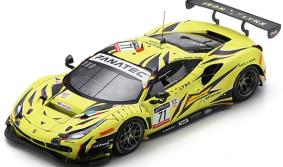 Looksmart LSRC150 1/43 Ferrari 488 GT3 No.71 Iron Lynx 3rd 24H Spa 2022 A. Fuoco - D. Serra - D. Rigon