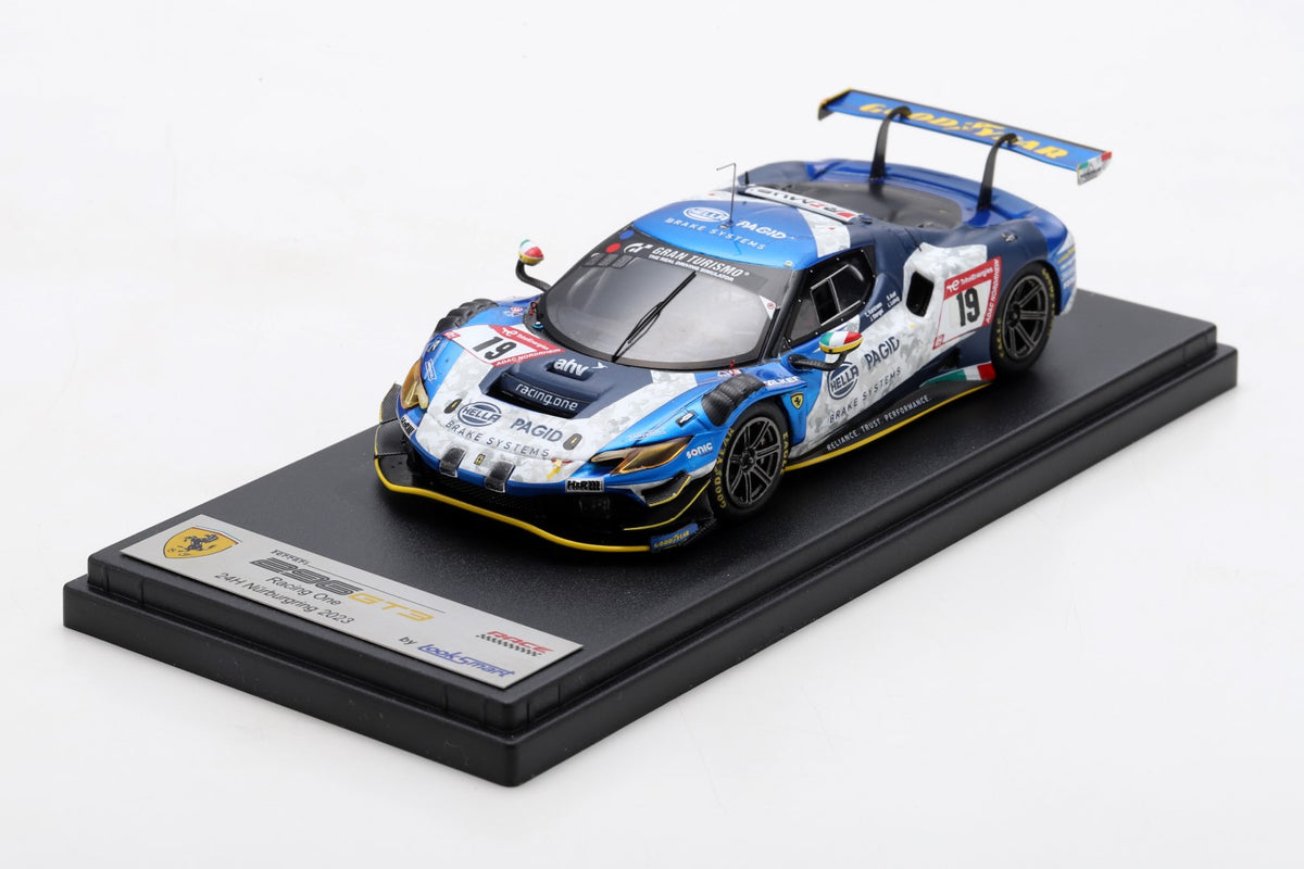 LookSmart LSRC172 1/43 Ferrari 296 GT3 No.19 racing one 24H Nürburgring 2023C. Kohlhaas - S. Aust - L. Ludwig – J. Stengel