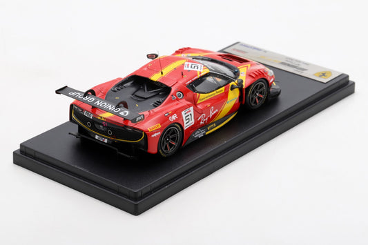 Looksmart LSRC179 1/43 Ferrari 296 GT3 No.51 AF Corse-Francorchamps Motors 24H Spa 2023 A. Rovera - R. Shwartzman - N. Nielsen