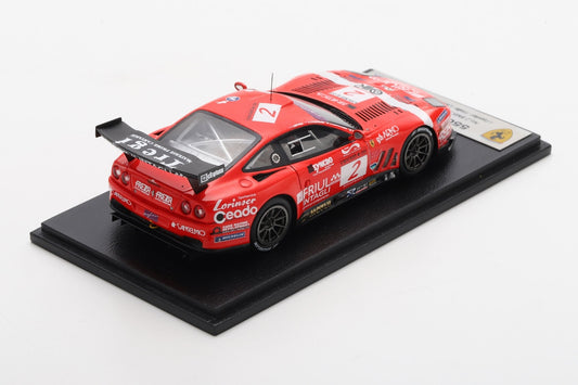 【2026年9月以降発売予定】 Looksmart LSRC218 1/43 Ferarri 550 Maranello BMS No.2 Winner 24H Spa 2004 L.Cappellari - F.Gollin - L.Bryner - E.Calderari