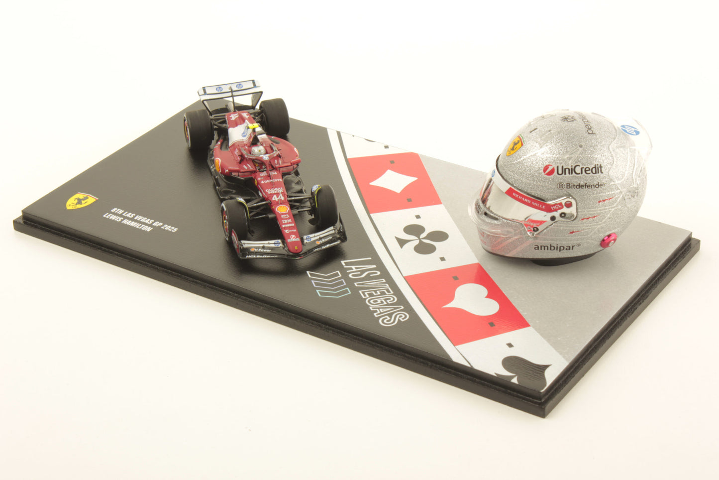 【2026年12月以降発売予定】 Looksmart LSSET01 1/43 & 1/5 Las Vegas GP 2025 - Lewis Hamilton