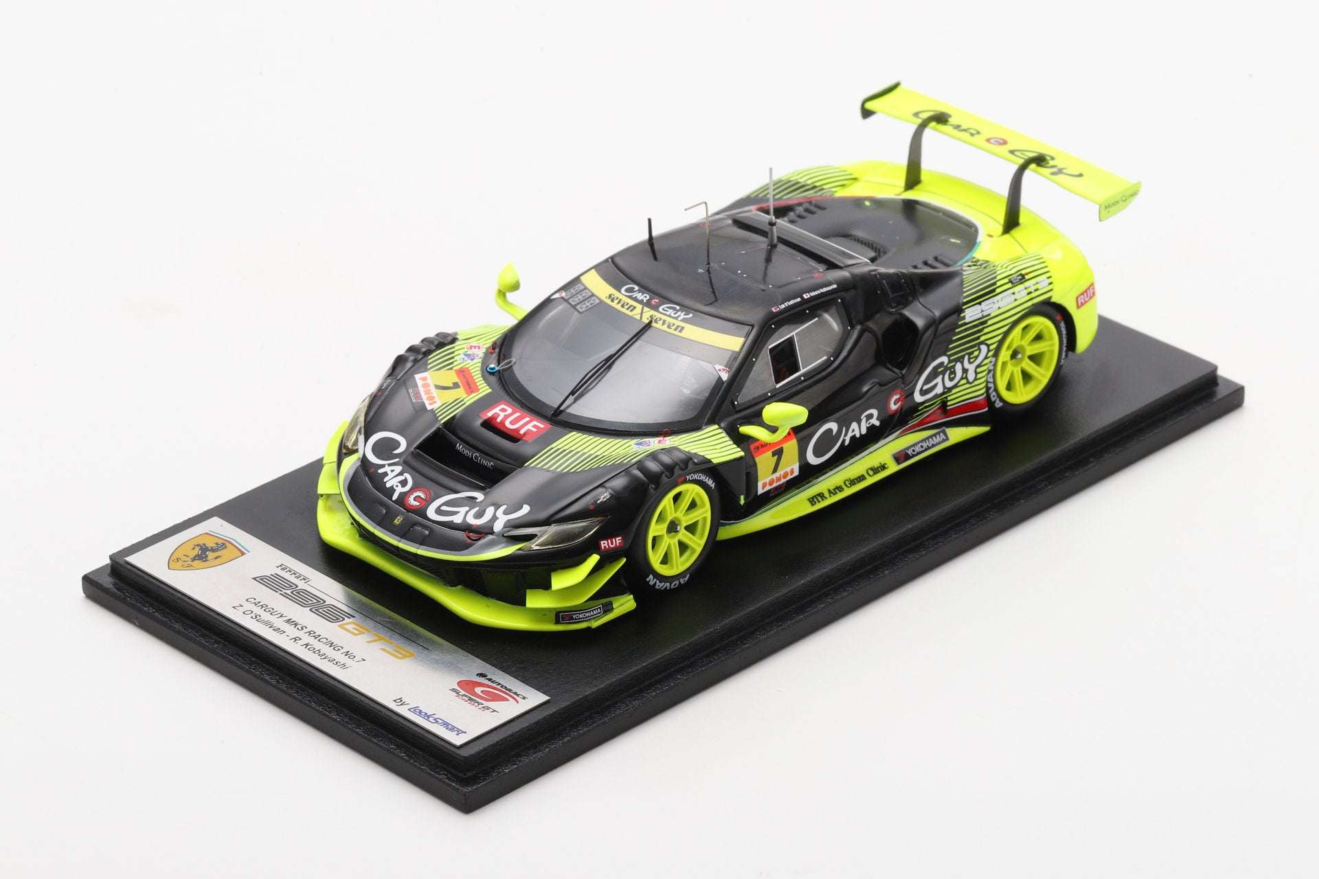 Looksmart LSSGT25007 1/43 CARGUY Ferrari 296 GT3 CARGUY MKS RACING
