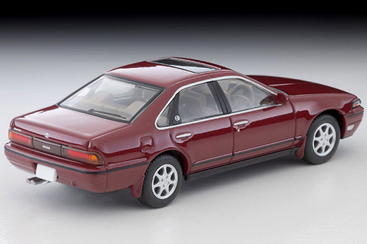 【2026年7月発売予定】 TLV 1/64 LV-N319d 日産 セフィーロ タウンライドN (ワインレッド) 91年式