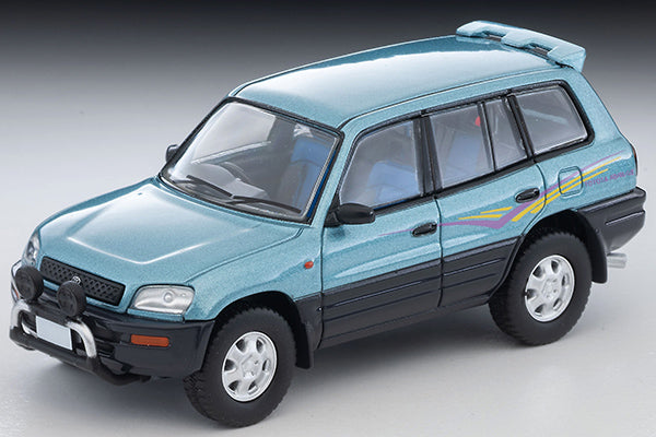 【2025年12月発売予定】 TLV 1/64 LV-N354b トヨタ RAV4L V (水色/ グレー)95年式