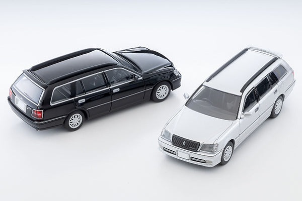 【2026年1月発売予定】 TLV 1/64 LV-N355a トヨタ クラウンエステート アスリートV (銀) 2001年式