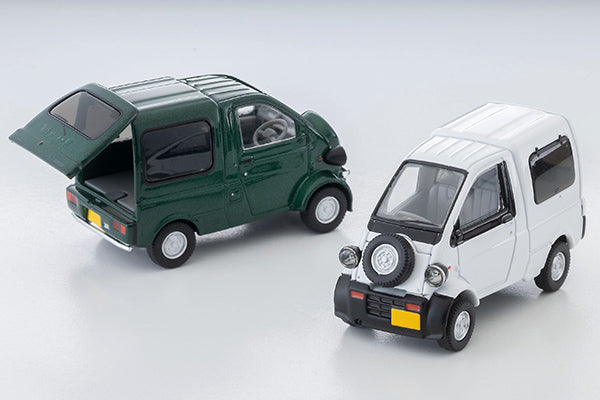 【2026年12月発売予定】 TLV 1/64 LV-N362d ダイハツ ミゼットII カーゴ D Type(白) 97年式