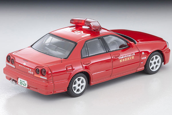 TLV 1/64 LV-N363a 日産 スカイライン 4ドアスポーツセダン GT 消防指令車 (秩父消防本部)