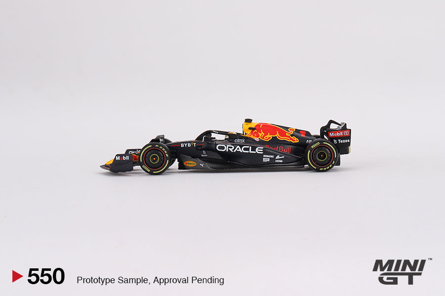 MINI GT MGT00550-L 1/64 オラクル レッドブル レーシング RB18 2022 3位入賞車 #1 モナコグランプリ Max Verstappen