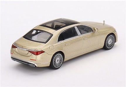 MINI GT MGT00604-L 1/64 メルセデス マイバッハ S680 シャンパンメタリック(左ハンドル)