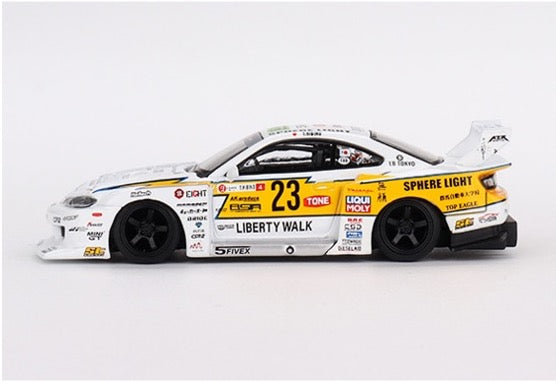 MINI GT MGT00618-R 1/64 Nissan シルビア(S15) LB-Super Silhouette #23 2022 グッドウッド・フェスティバル・オブ・スピード(右ハンドル)