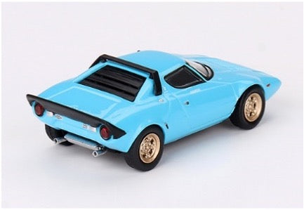 MINI GT MGT00624-L 1/64 ランチア ストラトス HF ストラダーレ アズーロキアーロ(ライトブルー)(左ハンドル)