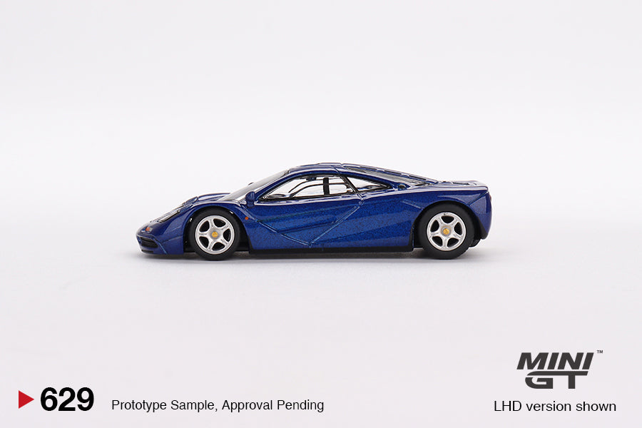 MINI GT MGT00629-L1/64 マクラーレン F1 コバルトブルー(左ハンドル)