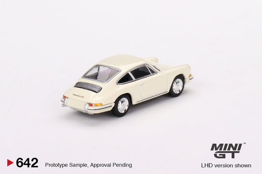 MINI GT MGT00642-L 1/64 ポルシェ 901 1963 アイボリー(左ハンドル)