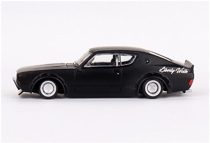 MINI GT MGT00655-R 1/64 Nissan スカイライン ケンメリ リバティーウォーク マットブラック