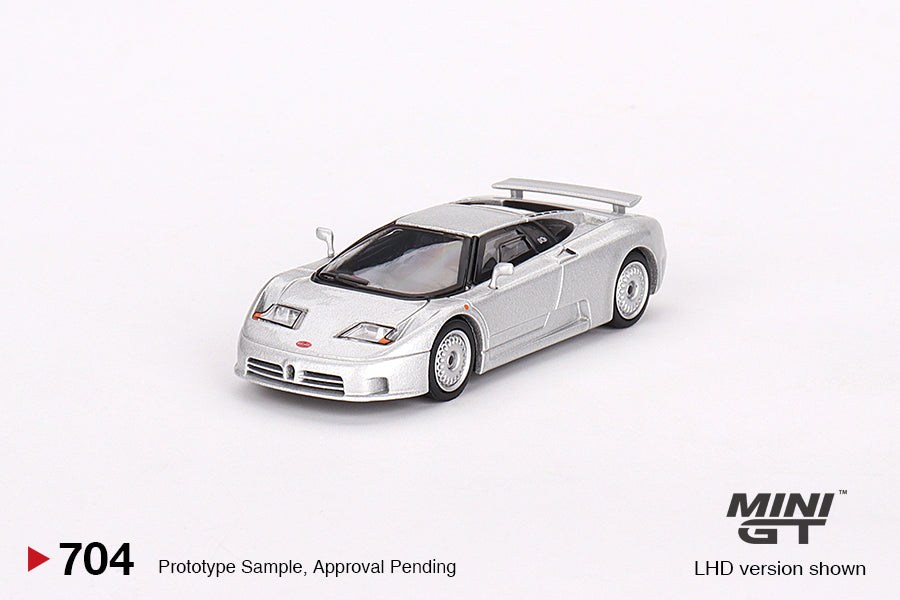 MINI GT MGT00704-L 1/64 ブガッティ EB110 GT グリージョキアーロ(左ハンドル)