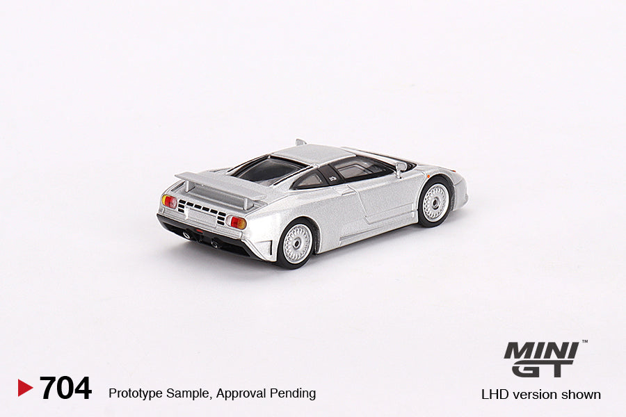 MINI GT MGT00704-L 1/64 ブガッティ EB110 GT グリージョキアーロ(左ハンドル)