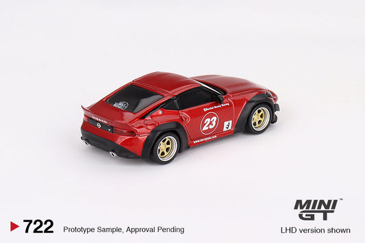 MINI GT MGT00722-L 1/64 Pandem Nissan Z パッションレッド(左ハンドル)