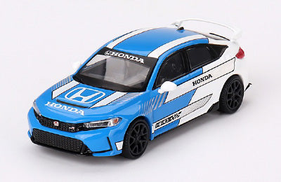 MINI GT MGT00753-L 1/64 Honda シビック Type R 2023 #3 ペースカー ブルー(左ハンドル)