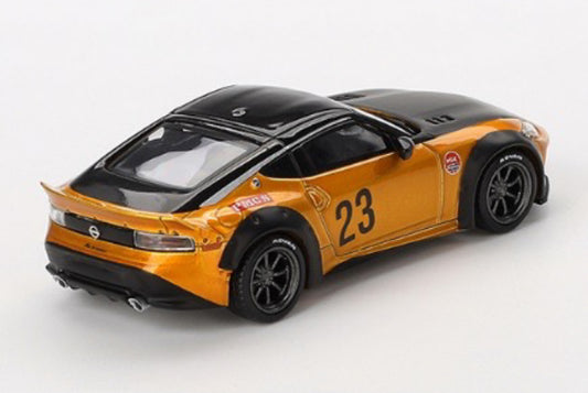 MINI GT MGT00782-R 1/64 Nissan Z LB★NATION WORKS LB ゴールド(右ハンドル)