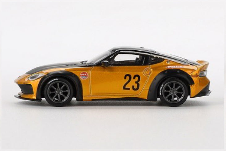MINI GT MGT00782-R 1/64 Nissan Z LB★NATION WORKS LB ゴールド(右ハンドル)