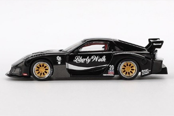 MINI GT MGT00785 1/64 マツダ RX-7 LB-Super Silhouette リバティーウォーク ブラック