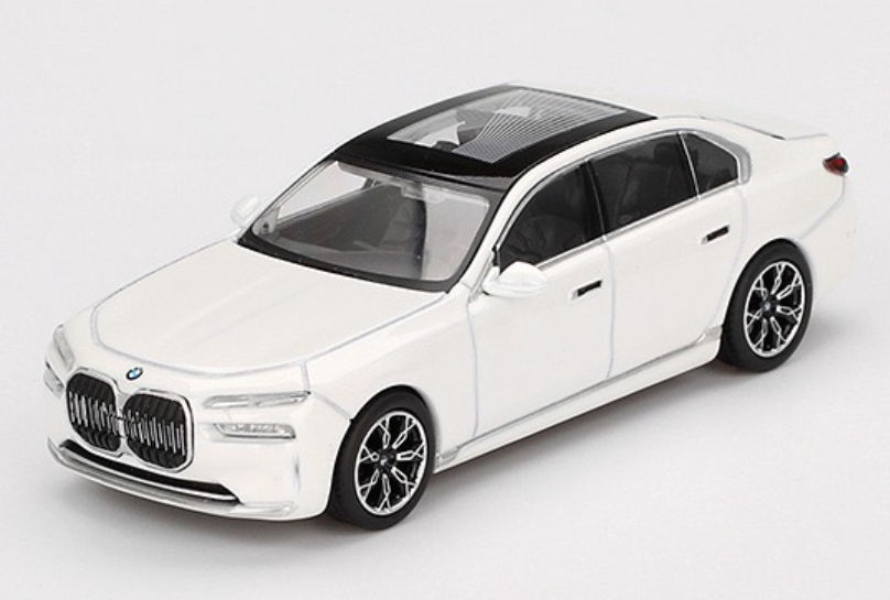 MINI GT MGT00819 1/64 BMW i7 xDrive60 ミネラルホワイト