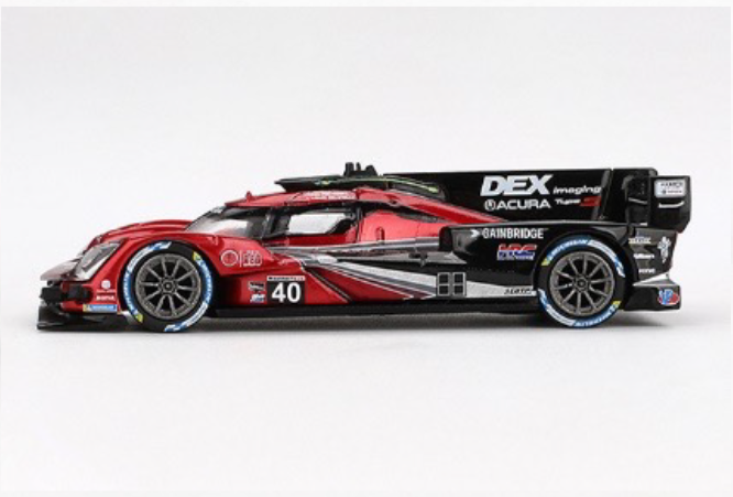 MINI GT MGT00837-L 1/64 Acura ARX-06 GTP IMSA セブリング12時間 2024 優勝車 #40 Wayne Taylor Racing with Andretti