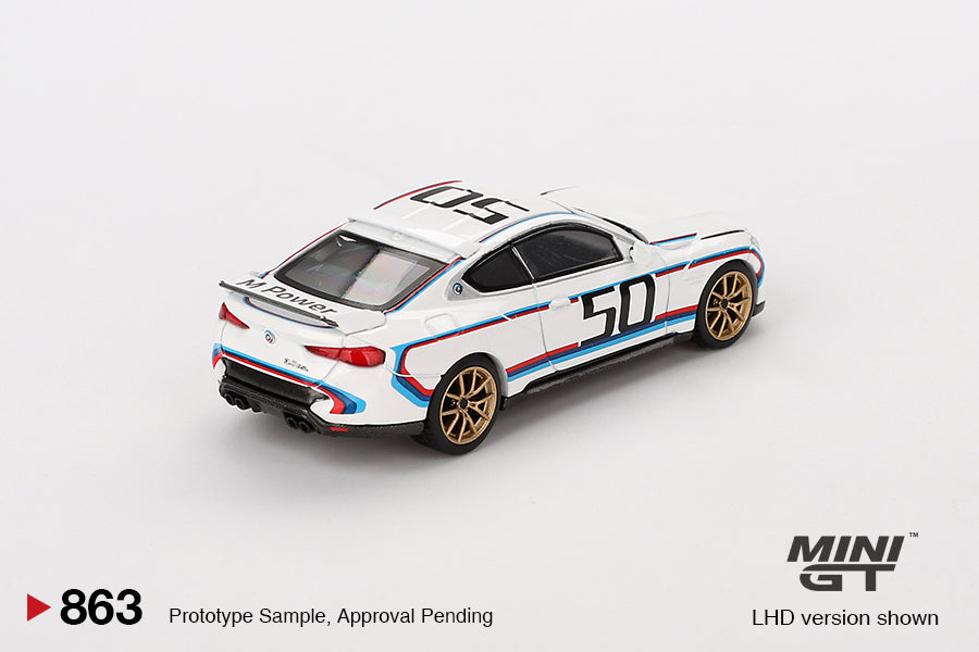 MINI GT MGT00863 1/64 BMW 3.0 CSL ホワイト