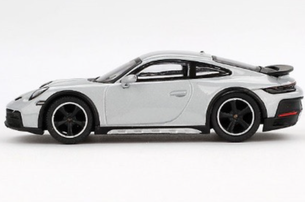 MINI GT MGT00891 1/64 ポルシェ 911 ダカール アイスグレーメタリック