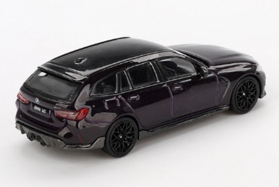 MINI GT MGT00896 1/64 BMW M3 Mパフォーマンス ツーリング デイトナバイオレット