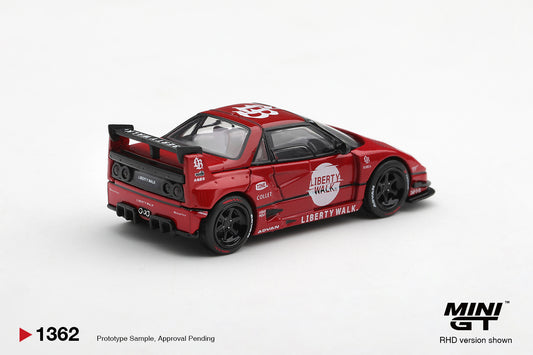 【2026年11月以降発売予定】 MINI GT MGT01362-R 1/64 マツダ AZ-1 リバティーウォーク LB40 LB-Hinomaru レッド(右ハンドル)