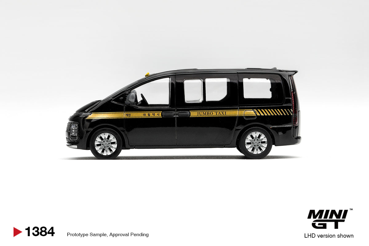 【2027年2月以降発売予定】 MINI GT MGT01384-L 1/64 Hyundai Staria TAXI Korea Exclusive LHD