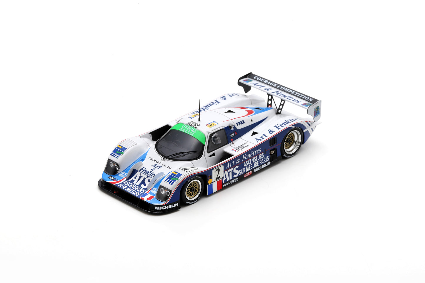 Spark S3663 1/43 Courage C 32 LM No.2 Courage Compétition Le Mans 24H 1994 F. Lagorce - H. Pescarolo - A. Ferte