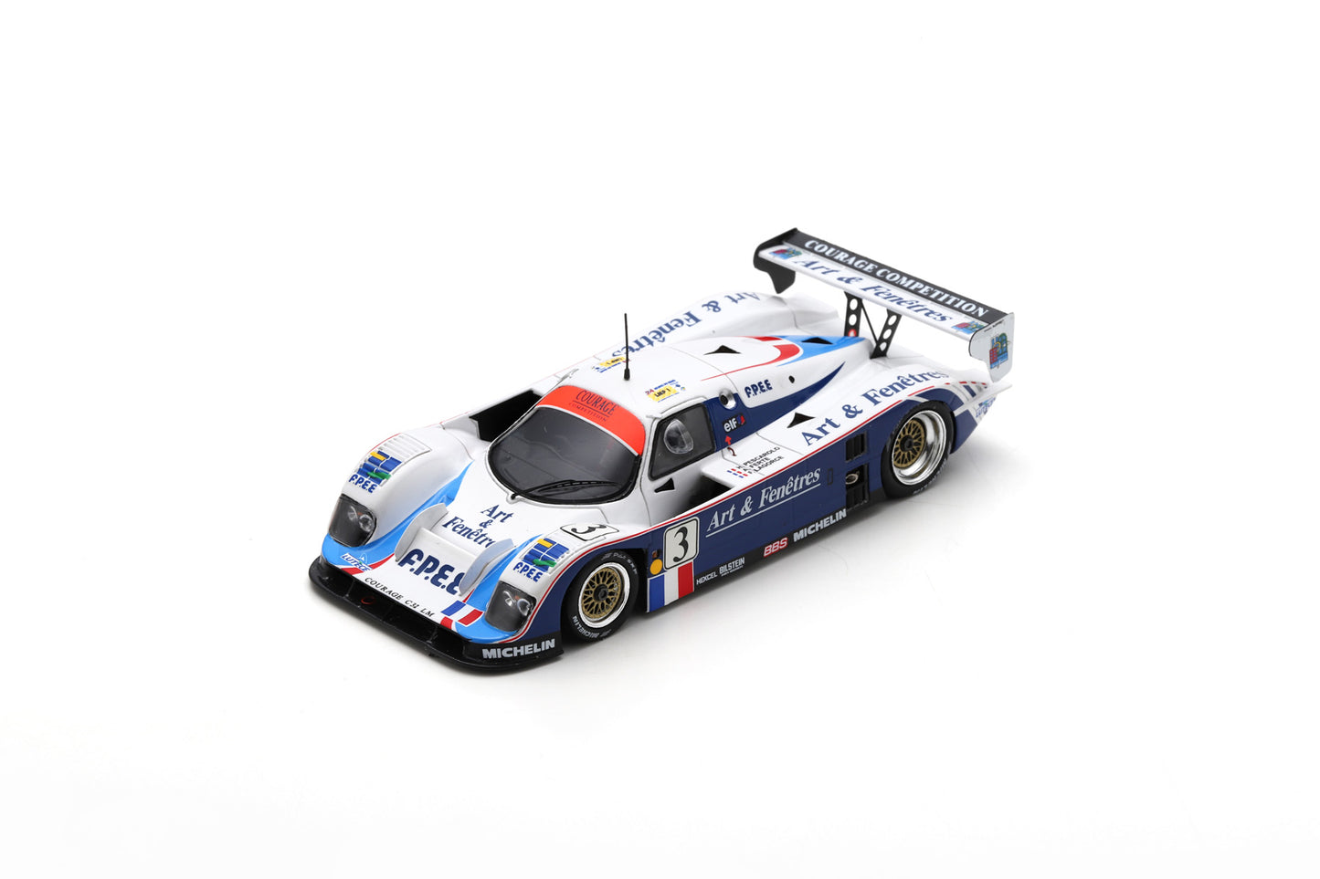 Spark S3664 1/43 Courage C 32 LM No.3 Courage Compétition Le Mans 24H 1994 P-H. Raphanel - P. Fabre - L. Robert