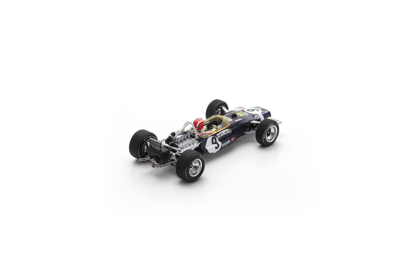 【2026年5月発売予定】 Spark S4830 1/43 Lotus 49B No.9 Monaco GP 1969
Jo Siffert