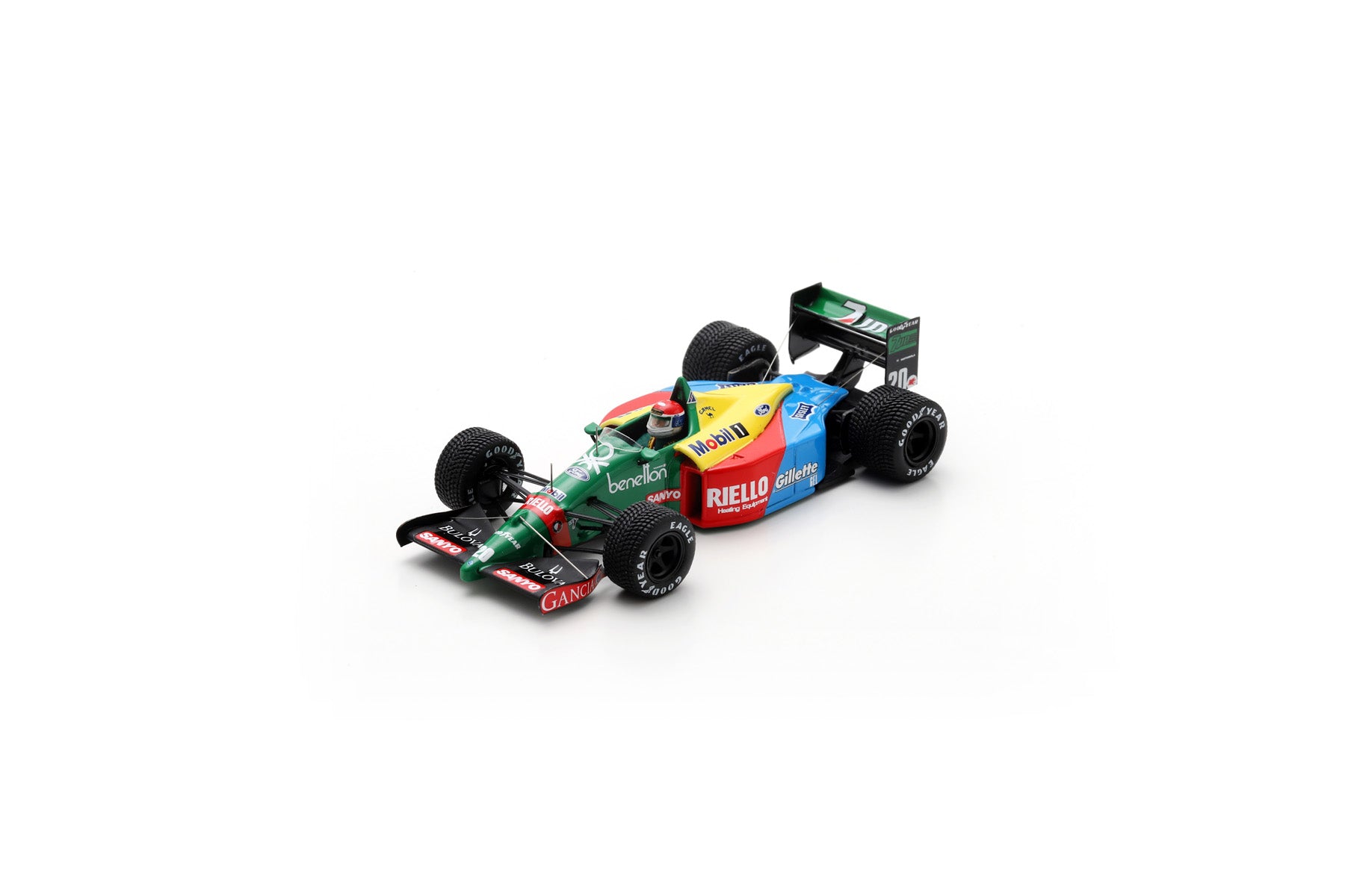 2026年4月発売予定】 Spark S5317 1/43 Benetton B189 No.20 5th
