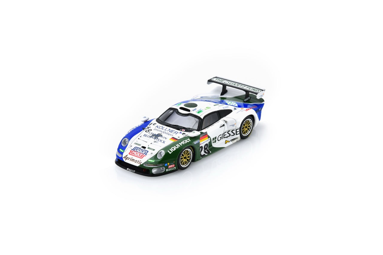 【2026年6月発売予定】 Spark S5605 1/43 Porsche 911 GT1 No.28 Konrad Motorsprt 24H Le Mans 1997
F. Konrad - R. Nearn - M. Baldi