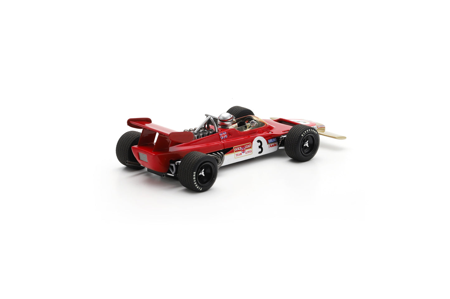 Spark S6354 1/43 Lotus 63 No.3 German GP 1969 Mario Andretti